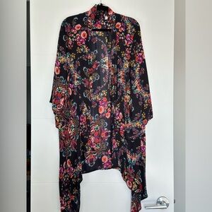 Patrons of Peace floral kimono